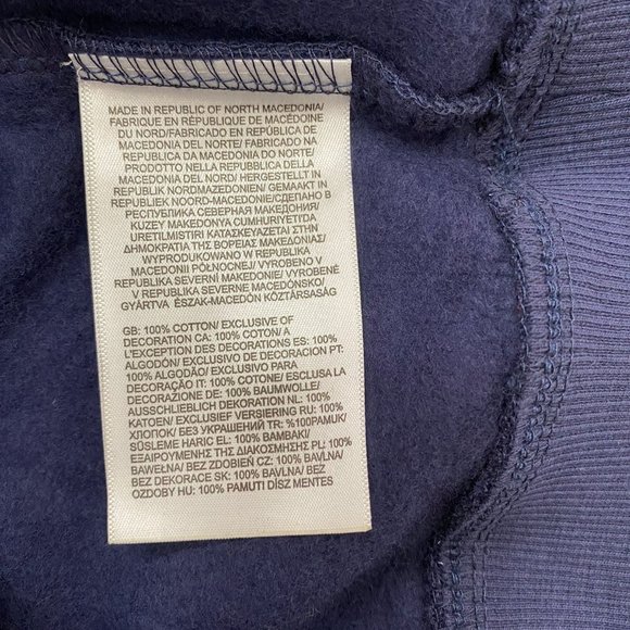 NWT The North Face Half Dome Pullover Hoodie Color Navy Size M, L, XL, XXL - Picture 5 of 6